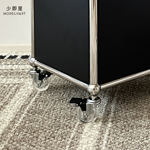 可拆装带刹车橡胶轮子展示架