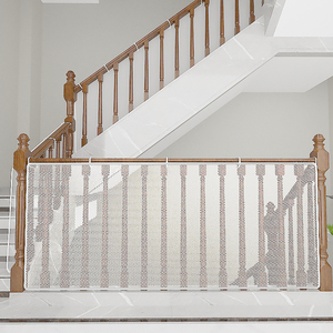 2米加厚婴儿童楼梯防护网阳台护栏网宝宝游戏围网安全保护栏网布