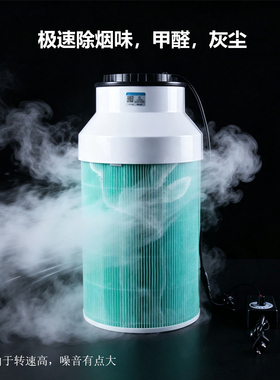 62W暴风diy空气净化器自制除甲醛宠物毛清除雾霾二手烟灰尘PM2.5