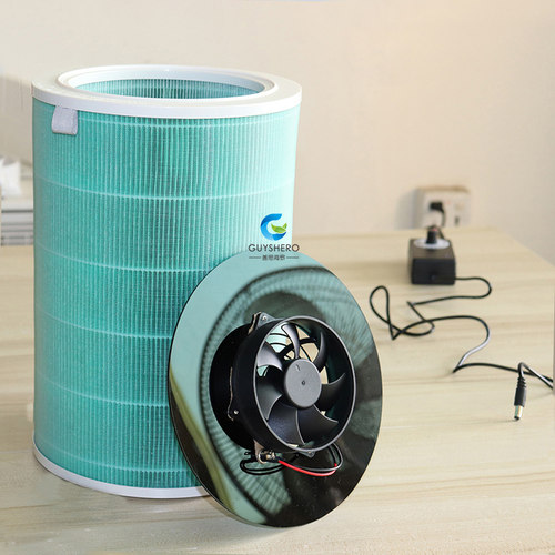 空气净化器简易自制diy除烟味