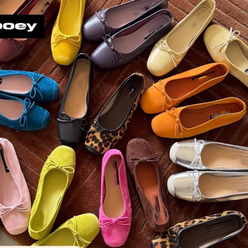 法式平底蝴蝶结芭蕾鞋软底浅口外穿单鞋女真皮亲子鞋女童平底瓢鞋,童鞋/婴儿鞋/亲子鞋,皮鞋,淘宝优惠券,粉丝福利购,淘宝优惠卷