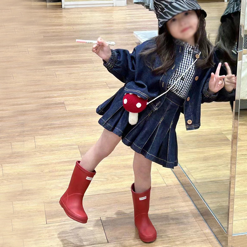 亲子款儿童雨靴男女童水鞋中大童短靴子四季款防滑小学生宝宝雨鞋,童鞋/婴儿鞋/亲子鞋,雨靴,淘宝优惠券,粉丝福利购,淘宝优惠卷