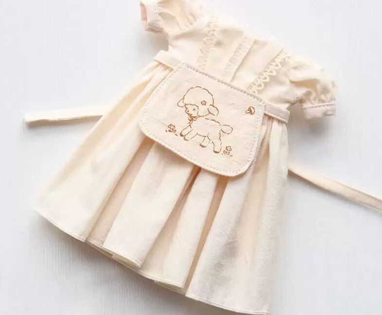 【不想长大的木木】1/8Zsiga 米色裙嘎子八分 molly可穿