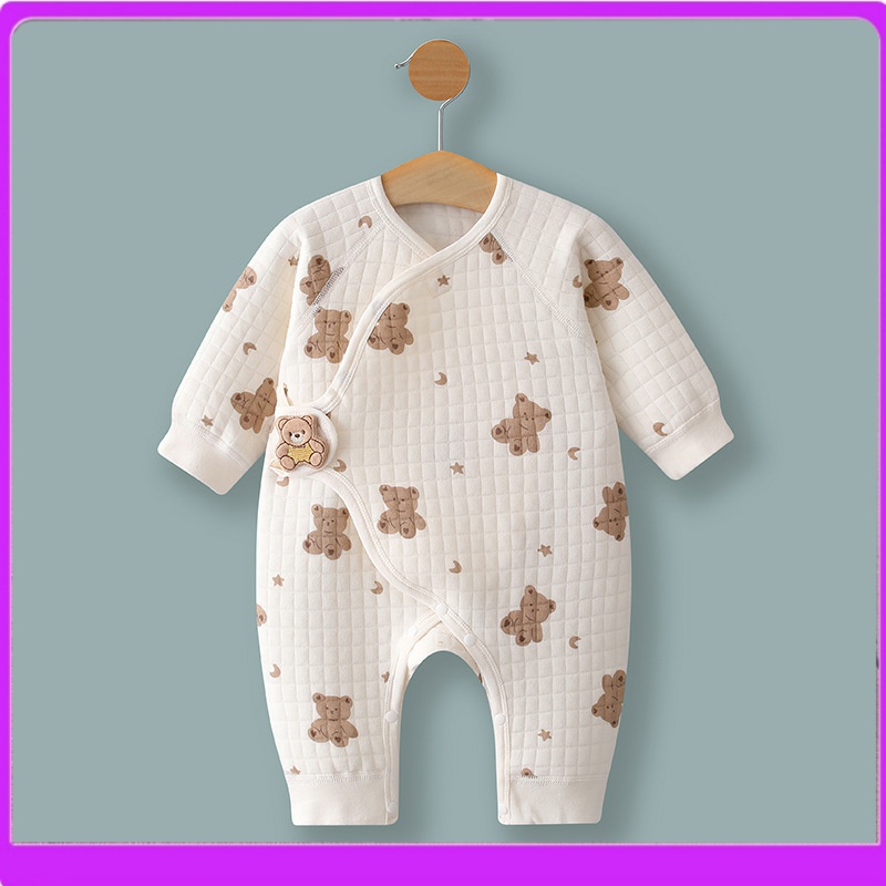 拉巴清仓早产儿衣服超小码婴儿新生儿衣服48码50码宝宝春秋连体衣