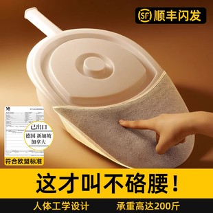 卧床瘫痪老人大便神器长期久躺床上大尿盆女士厕所接尿小便排便器