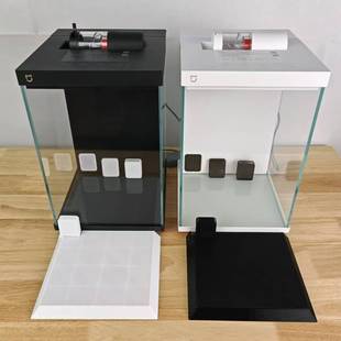 小米鱼缸二代配件 进水口挡网 底滤板 挡沙板 增高支架过滤模块