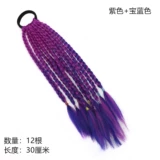 Детские дреды, этнический парик с косичкой в стиле хип-хоп, хвостик в стиле пони-тейл, детский хвостик, этнический стиль, европейский стиль