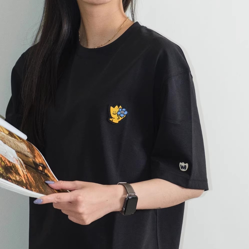 韩国代购wackywilly小飞人短袖