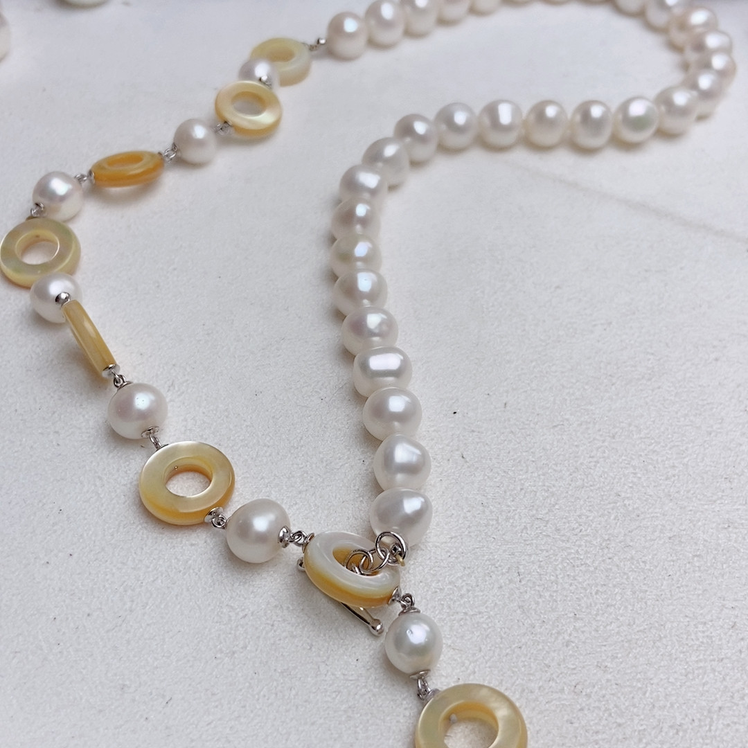 设计款，金蝶贝，极光无核淡水珠毛衣链64cm,珠宝/钻石/翡翠,耳饰,淘宝优惠券,粉丝福利购,淘宝优惠卷