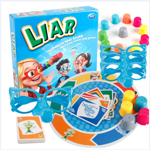 liar 撒谎者棋盘游戏fibber board game 讲大话长鼻子桌面游戏