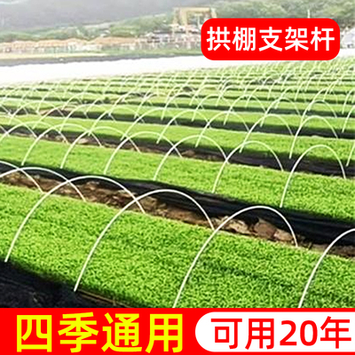 拱棚支架玻璃纤维家用菜棚骨架