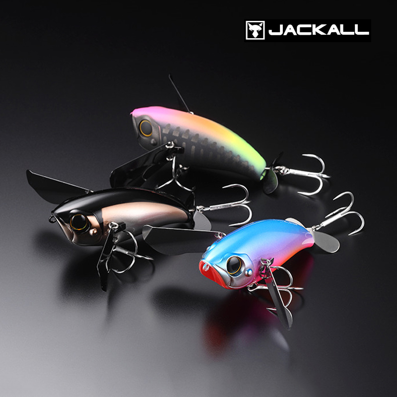 JACKALL路亚水面系爬饵POMPADOUR JR18g鲈鱼黑鱼海鲈远投噪音假饵 户外/登山/野营/旅行用品 路亚饵 原图主图