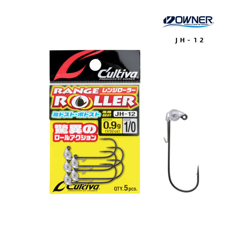 OWNER火巴斯托摇摆路亚铅头钩