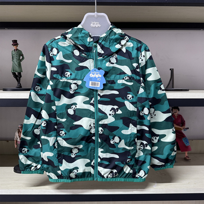 baleno junior童装春季新款男童儿童防风防晒外套上衣82807502