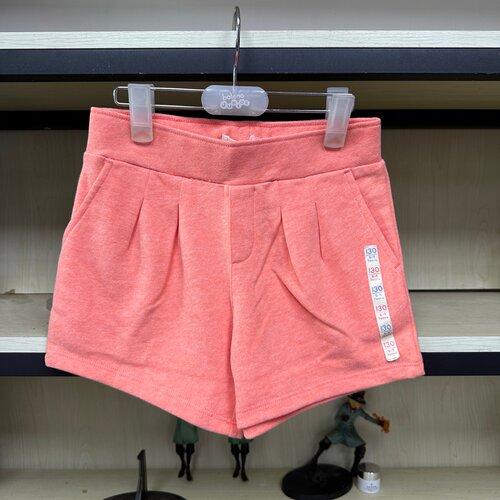 班尼路女童夏季新品松紧纯色舒适超柔软磨毛短裤82609903