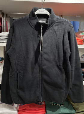 班尼路秋冬男装简约抗静电摇粒绒立领夹克长袖外套潮8822309M001