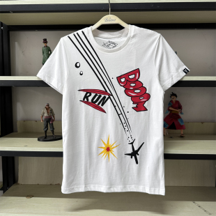 青年印花圆领短袖 班尼路夏季 简约纯棉休闲时尚 男 T恤89802101 新款