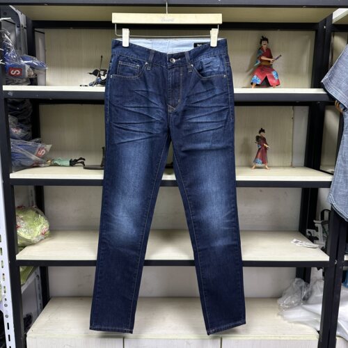 班尼路S&K牛仔裤男装纯棉破洞修身小脚828系列休闲长裤男28841522