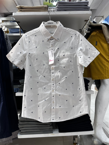 短袖青春活力班尼路夏季纯