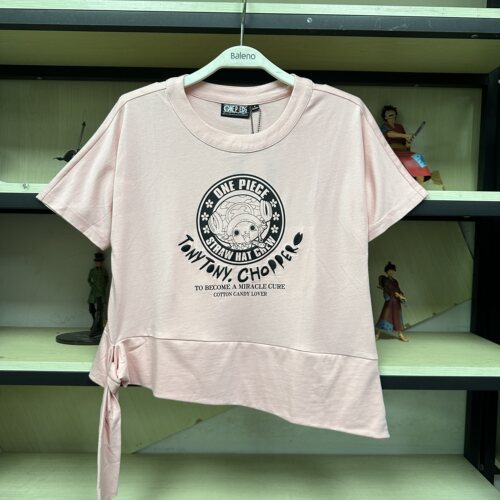 班尼路海贼王夏季新品女装 简约通勤舒适休闲短袖T恤16903921