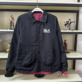 时尚 男装 青少年潮流双面穿风衣休闲外套28907012 新品 班尼路秋季