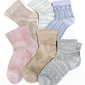 百搭好穿 日单春夏好棉质柔软女袜中筒袜简约基础松口素色棉袜