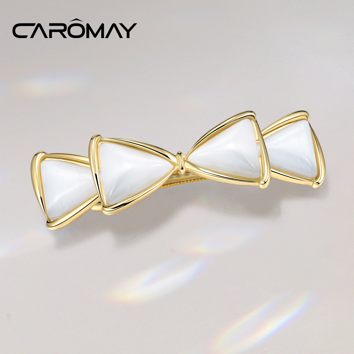 CAROMAY浪漫蝴蝶结发夹头饰