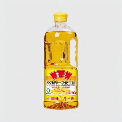 鲁花5S物理压榨一级花生油1L