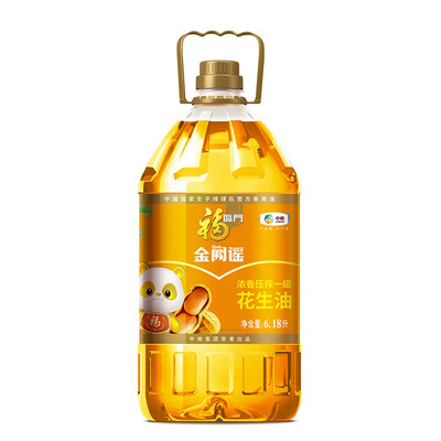 福临门金阙谣食用油花生油6.18L