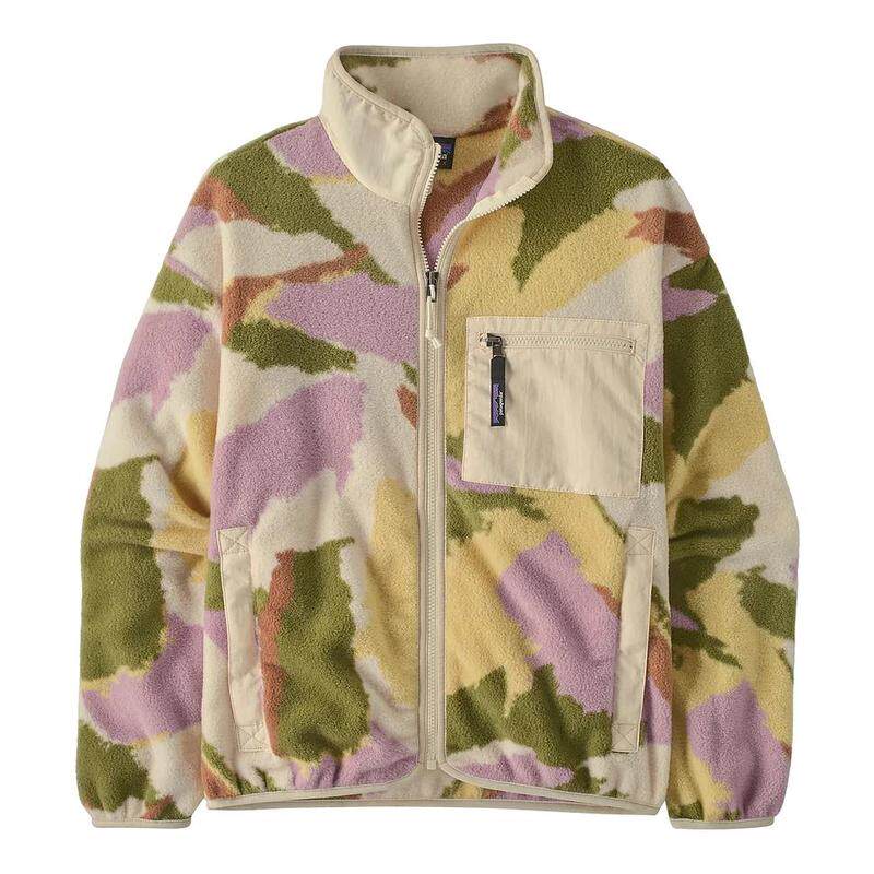 代购PATAGONIA女士抓绒衣防风保暖耐磨Fleece Jacken立领长袖