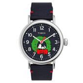 代购 腕表夜光日期计时防刮皮带金属防水钢壳 Timex天美时男士