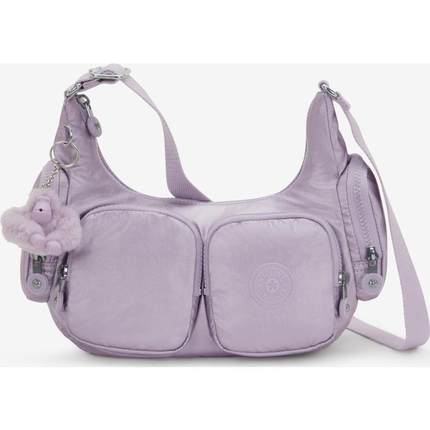 代购Kipling女士单肩包多隔层设计外置拉链袋内置拉链袋