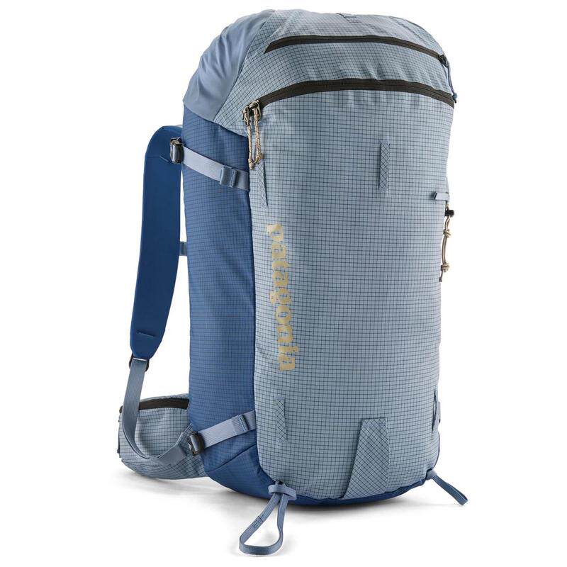 代购PATAGONIA男女登山包防水拓展挂载尼龙格纹多隔层登山徒步