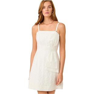 显瘦棉质提花夏季 Pulitzer女士连衣裙修身 约会短裙 Lilly 代购