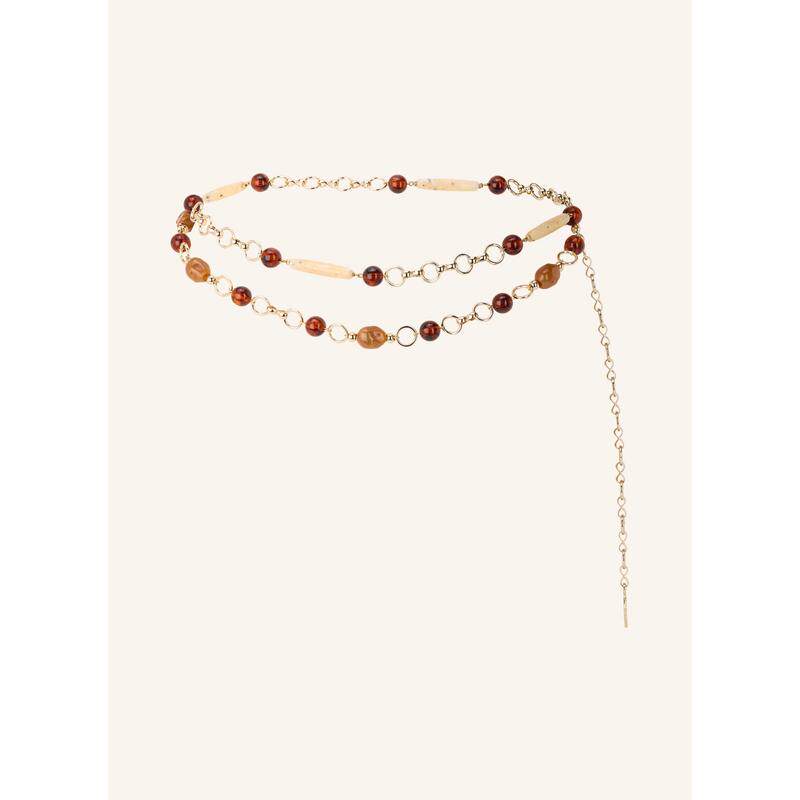 代购bash女士腰带装饰束腰金属多色日常搭配链带爆款时尚