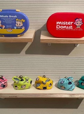 原田治卡通铃铛沙包解压摆件