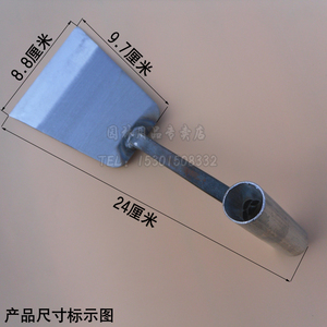 小铲子铁匠铺手工铁铲农用园艺工具铁柄小锄头栽花种菜结实小锹