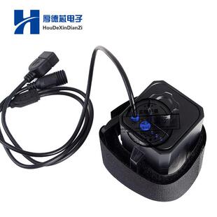 18650锂电池充电宝盒4节8.4V5V双接口防水电池盒2并4串移动电源盒