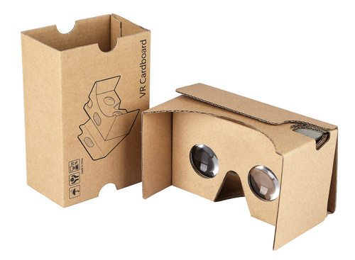 二代vr Google Cardboard2.0纸盒眼镜vr虚拟现实3D眼镜