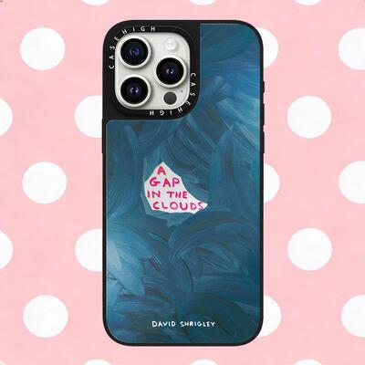 磁吸MagSafe艺术家David Shrigley潮牌插画字母适用iphone16pro手机壳17promax苹果15plus镜面14小众