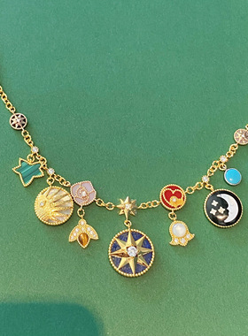 一条属于夏天的彩色手链