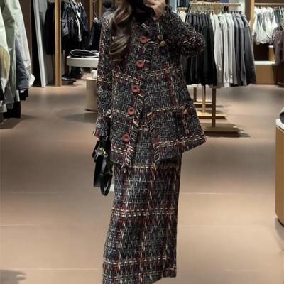 大码女装2025新款胖mm套装