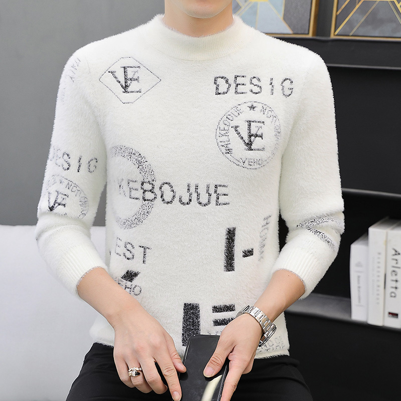 M3231-P46秋冬加厚水貂绒针织毛衣,男装针织衫/毛衣,星座1215-1 M3231-P46秋冬加厚水貂绒针织毛衣,男装针织衫/毛衣,星座1215-1