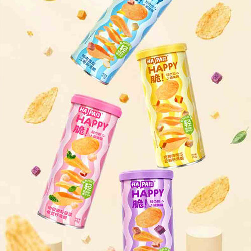 哈哌狗零食低脂薯片磨牙洁齿