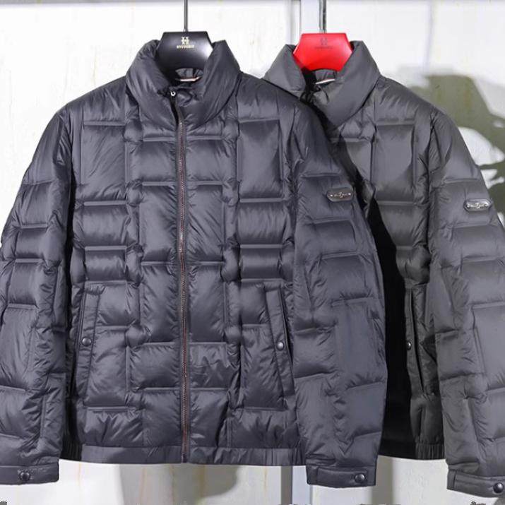 费拉家 秋冬款新品男装潮流保暖立领时尚轻薄羽绒服夹克外套3928