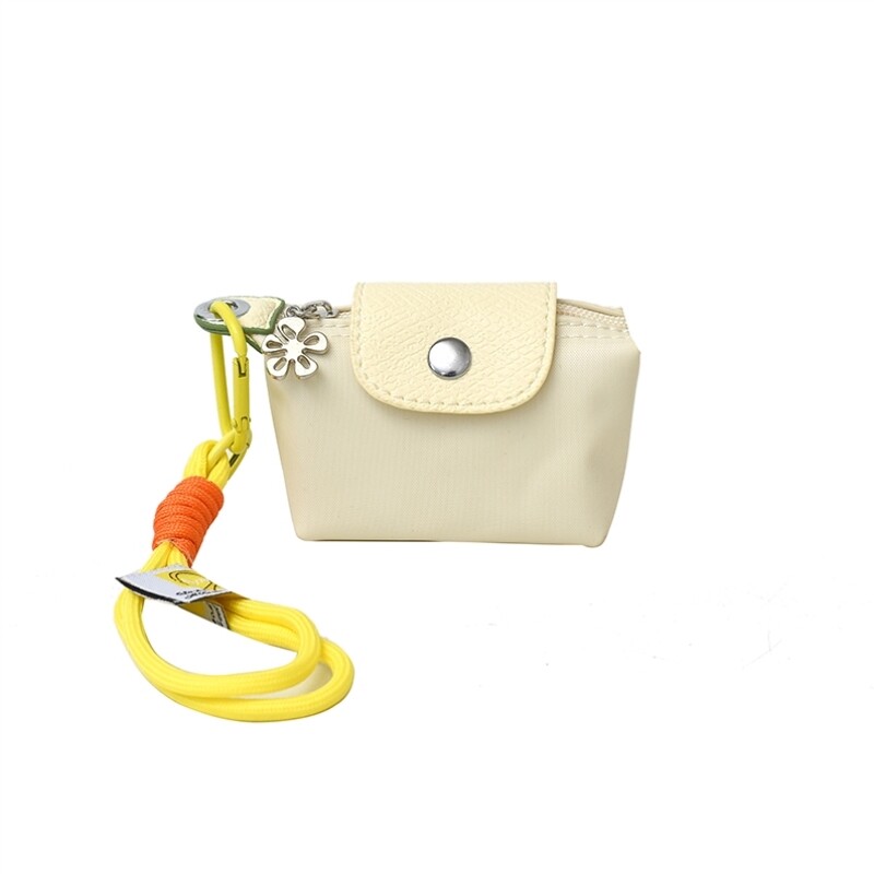 小众设计迷你饺子包2025新款收纳零钱口红耳机包钥匙扣礼物挂件包