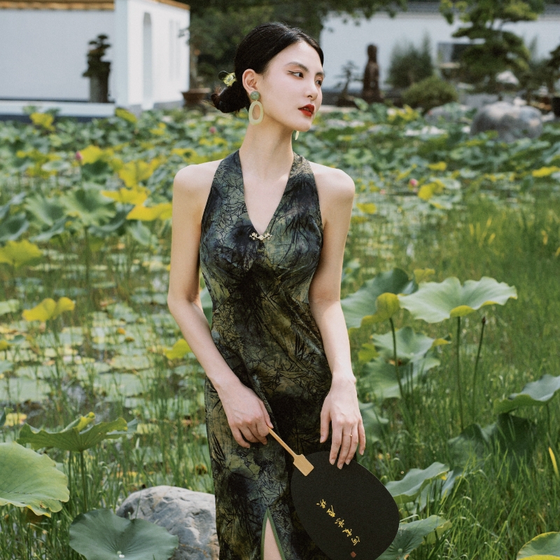 壹贰定制改良旗袍夏季新款