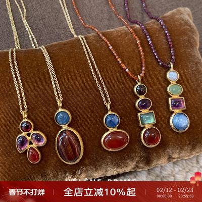 HELENEPRIME法国法式天然石项链