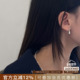 dew After Dawn韩国设计师品牌Elegant earrings纯银水滴耳环耳饰