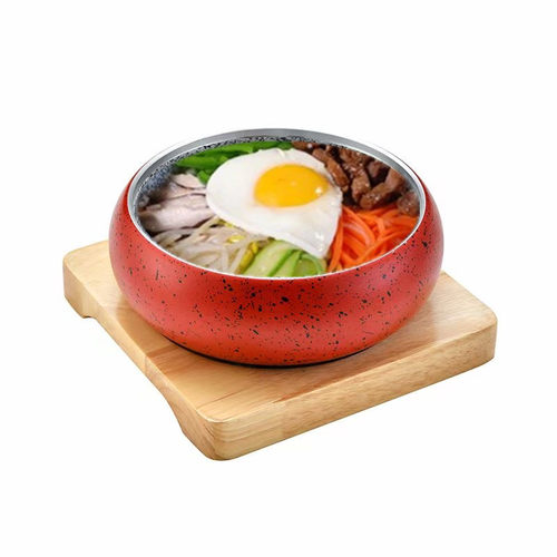 石锅商用石碗铝合金抗裂韩式